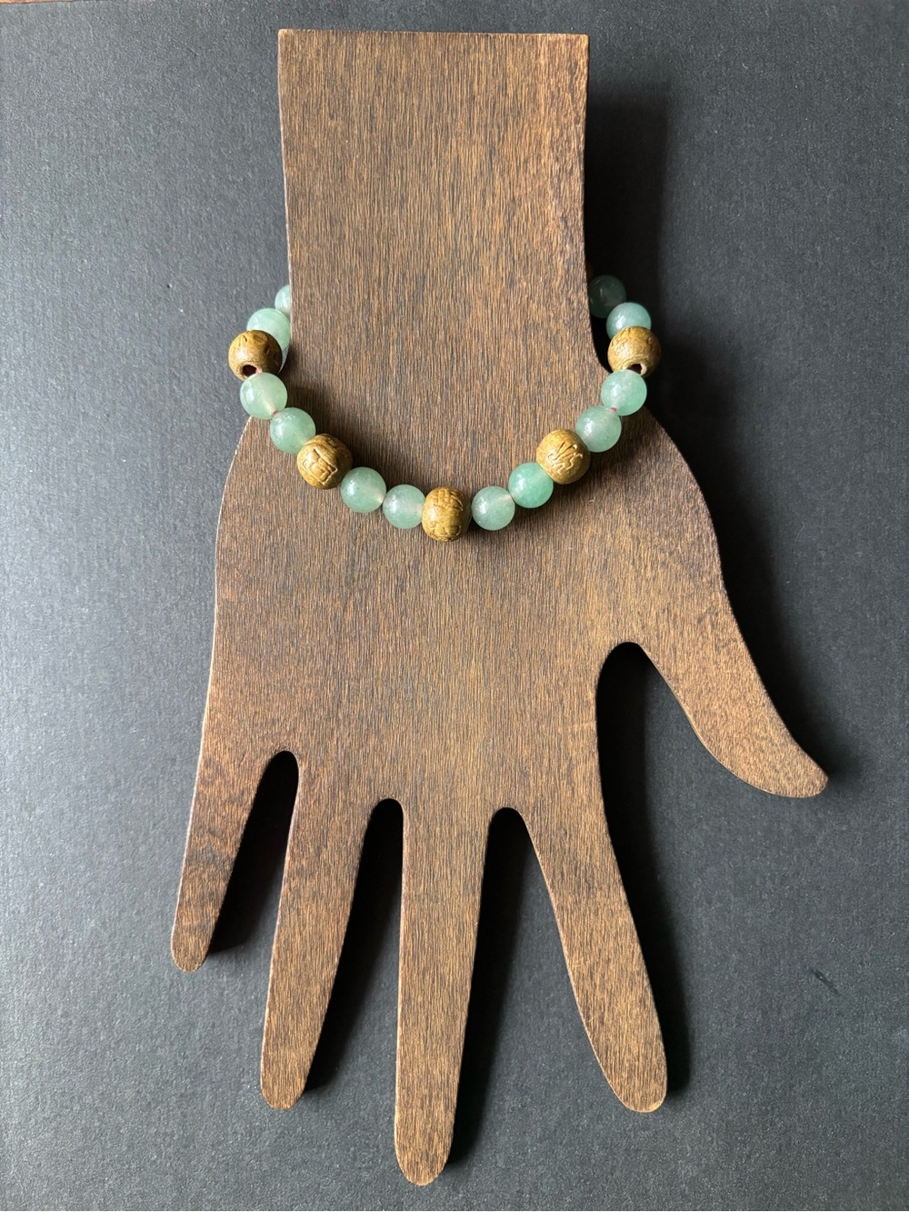 Karmalogy Green Aventurine Lucky Karma Bracelet - Picture 2 of 7